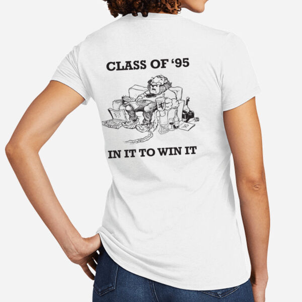 Women's Tri Blend V Neck Tee Thumbnail