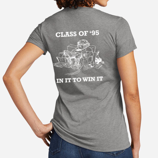 Women's Tri Blend V Neck Tee Thumbnail